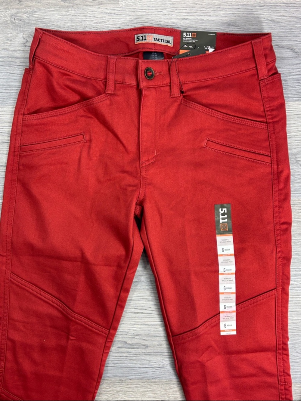 5.11 Tactical Women's Rust Wyldcat Skinny Fit Pants‎ - size 6 NWT - Picture 2 of 10